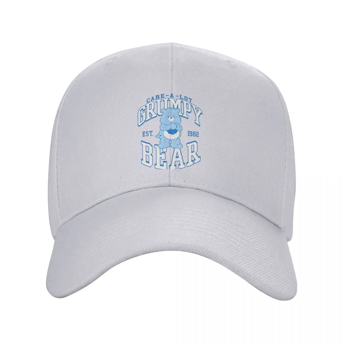 

Care Bears Grumpy Bear 1982 Hats Unisex Sport Dad Hat Trucker Hat Sun Caps Adjustable Polyester Baseball Caps Winter