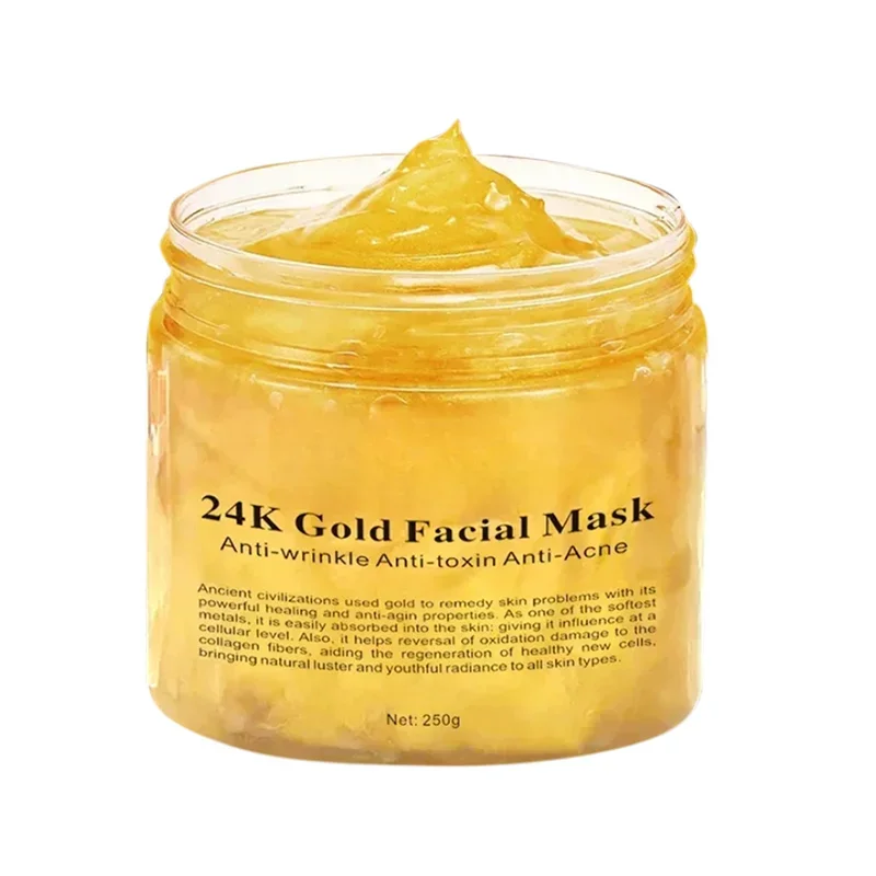 Golden Collagen Repair Sleep Mask Moisturizing Pore Shrinking Cream Smear Mask Skin Care Beauty Products Skin Care Products