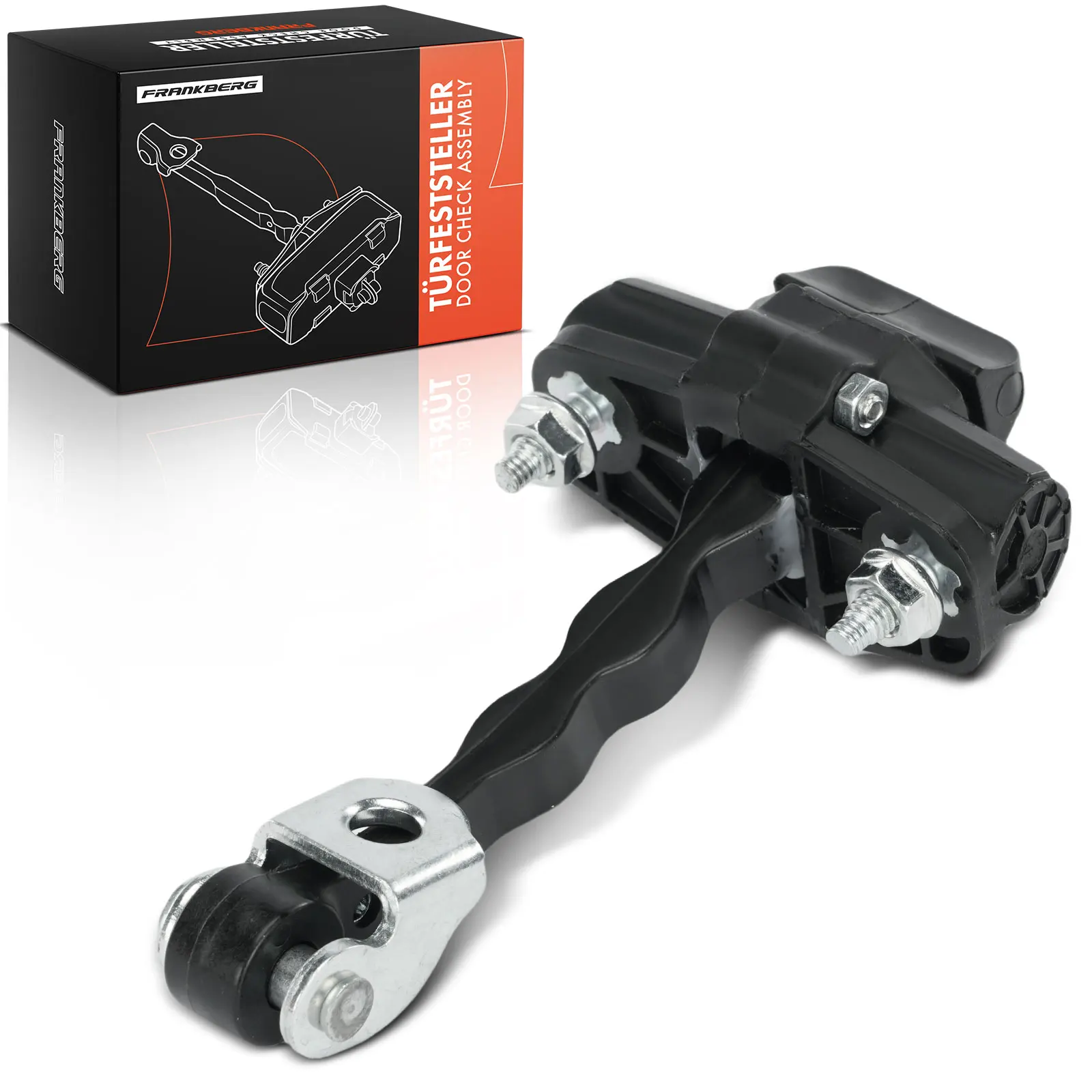 Frankberg 1x platen deurvangstband voordeurstopper voor Fiat Doblo Cargo Citroën Nemo Combi Box 9035AP 1354694080