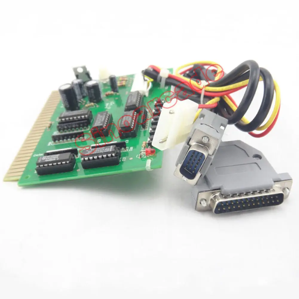Juego de Arcade PC a conector de placa convertidora Jamma que conecta PC a un gabinete Jamma o MAME con placa VGA Cable macho de 15 pines