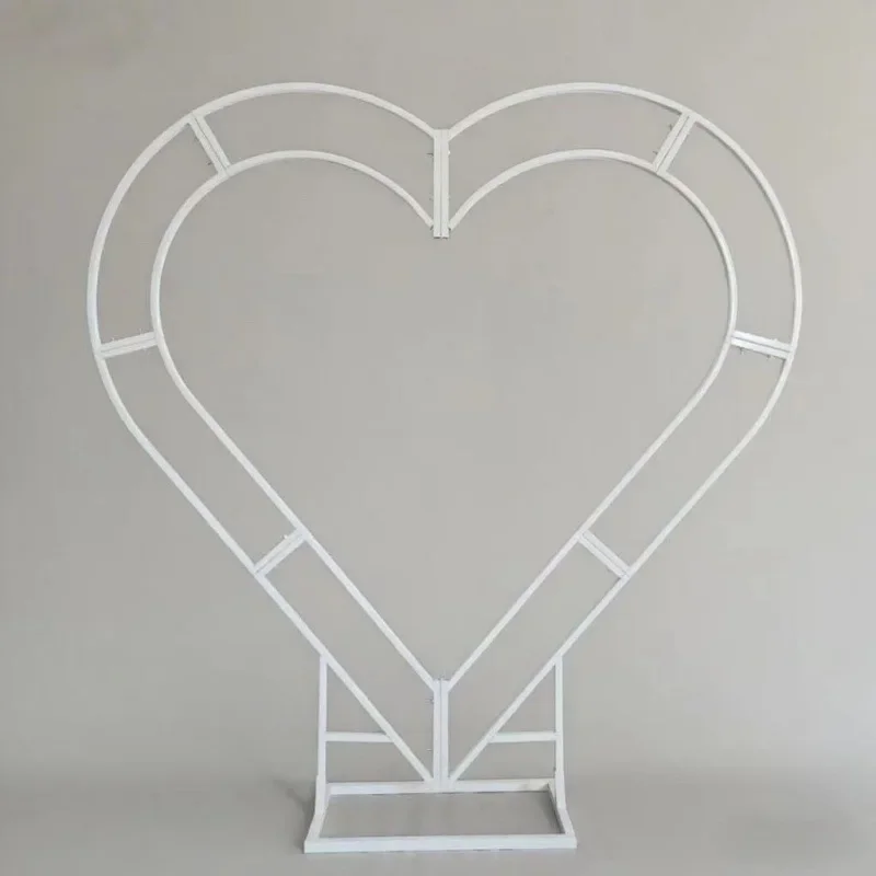 جديد الحديد الزفاف بالون للزينة زهرة قوس خلفية الوقوف للخارجية داخلي الأحداث الزفاف قوس ديكور حفلات الدعائم