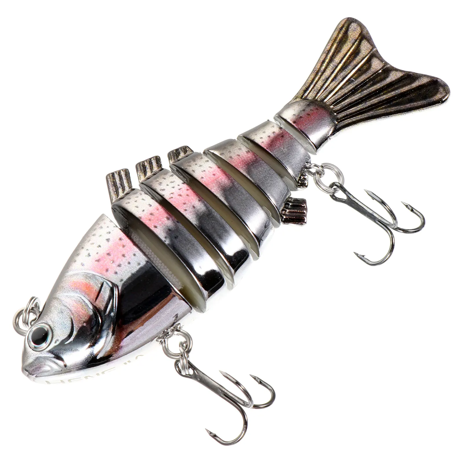 

Knotty Bait Multi Fishing Sea Multi-section Lure Jointed Swimbait River Lures Fake Simulation Plastic