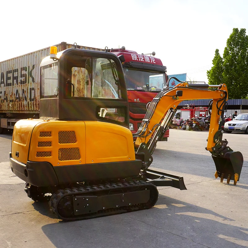 2024 mini escavatore idraulico del motore di marca famosa di alta qualità 3Ton micro macchinario movimento terra mini escavatore