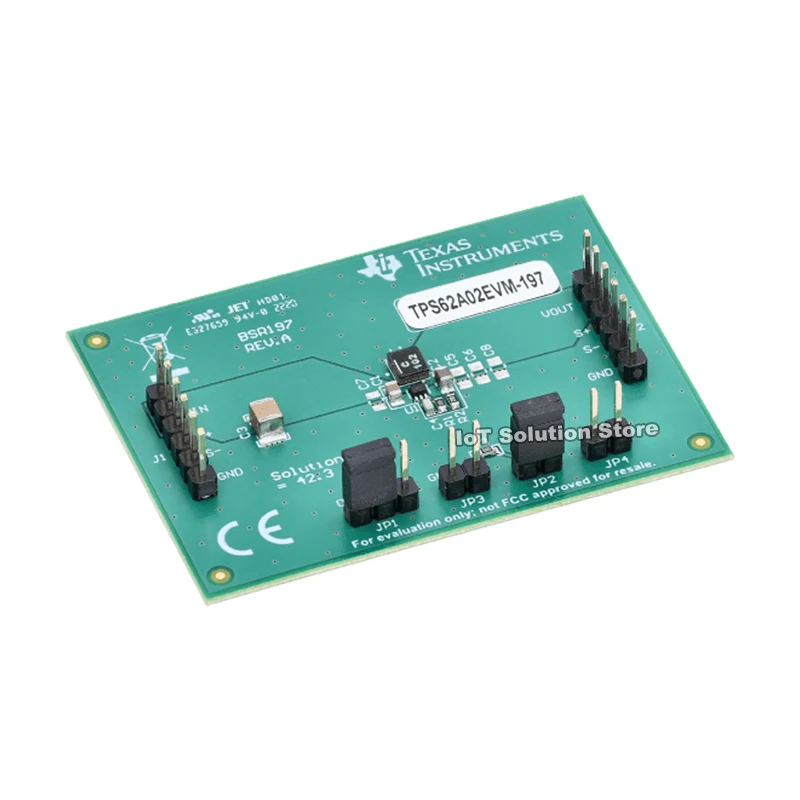 TPS62A02EVM-197 5.5-V, 2-A output, 1% feedback accuracy synchronous step-down converter evaluation module