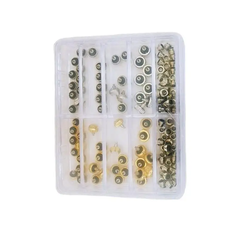 31BB Set of 3 Watch Crown Tool Assorted Sizes Alloy Steel Watch Head Accessories