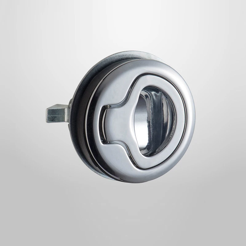 1PCS MS739-3 Drukken Type Ingebed Verborgen Handvat Slot RV Trailer Tent Auto Gekoelde Compartiment Lock Hardware Accessoires