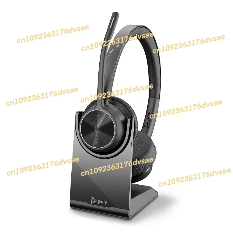 Nouveau casque d'origine Plantronics Poly Voyager 4320 UC USB-A casque sans fil Bluetooth casque sonore stéréo avec support de Charge