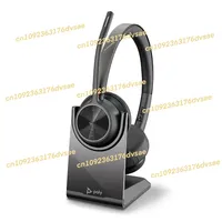 NEW Original Plantronics Poly Voyager 4320 UC Headset USB-A Bluetooth Wireless Headphones Stereo Sound Headset With Charge Stand