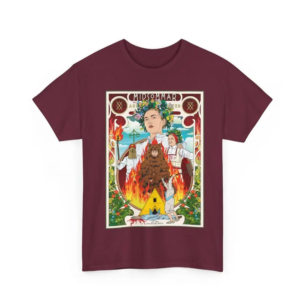 Midsommar Movie T Shirt Unisex Heavy Cotton Tee