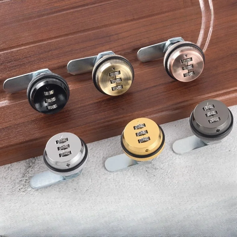 قفل بكلمة مرور 3 رمز رقمي اقفال الصناديق البريد آخر جديد سبائك الزنك خزانة خزانة للقوافل موتور المنازل قوارب