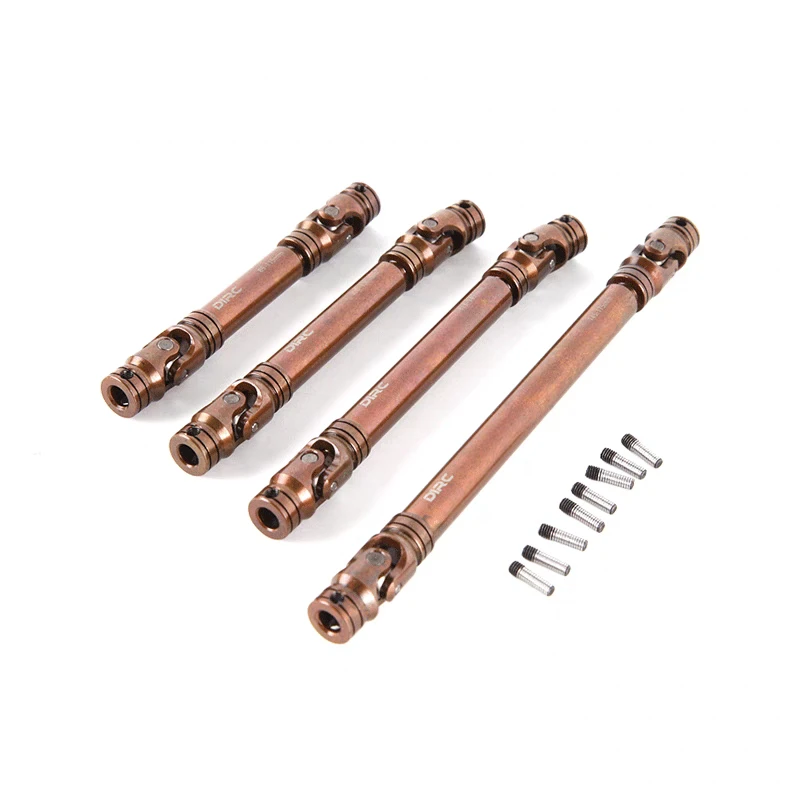 

Metal Drive Shaft CVD Universal Joint Accessories for 1/10 RC Crawler Car TRX4 Defender Bronco AXIAL SCX10 RC4WD D90 TRX6 G63