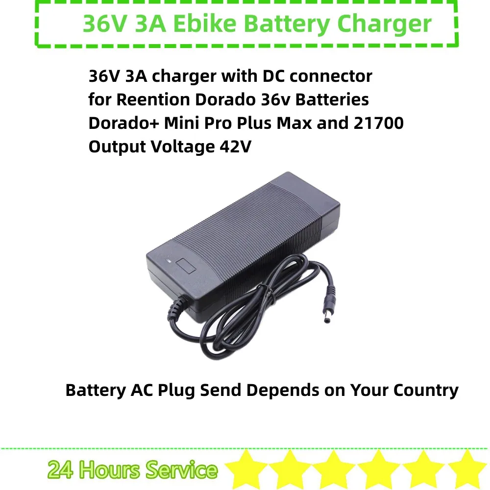 36V 48V 52V Reention Dorado Caricabatteria Ebike Dorado Mini Pro Plus Max 21700 Dorado + uscita 42v 54.6v 58.8v Caricabatteria