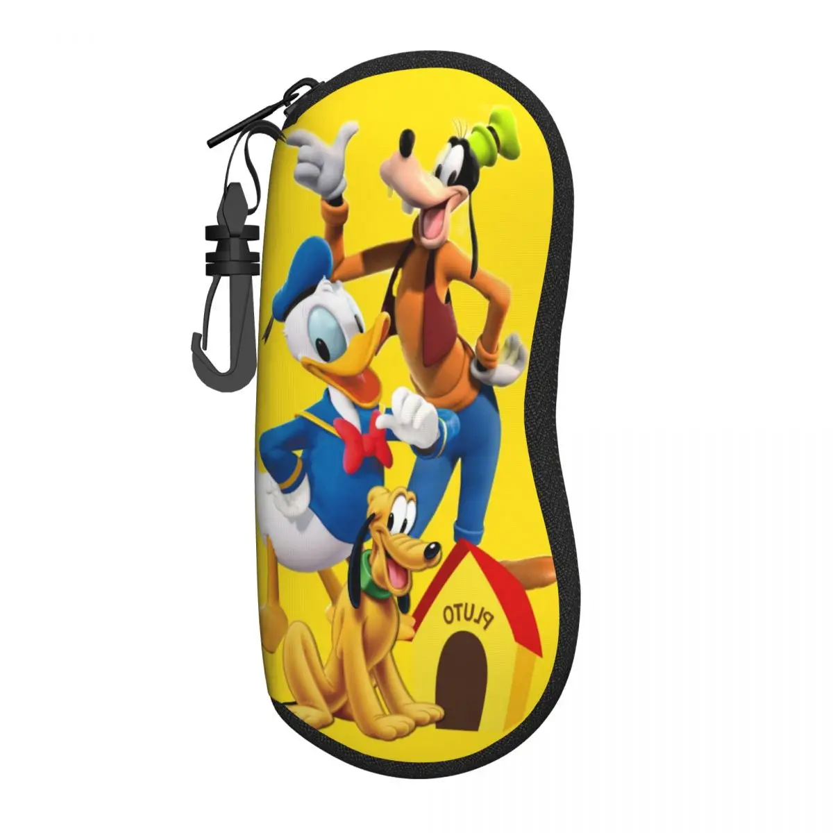 

Custom Donald Duck Goofy Goof Shell Eyeglasses Protector Cases Cute Sunglass Case Glasses Pouch