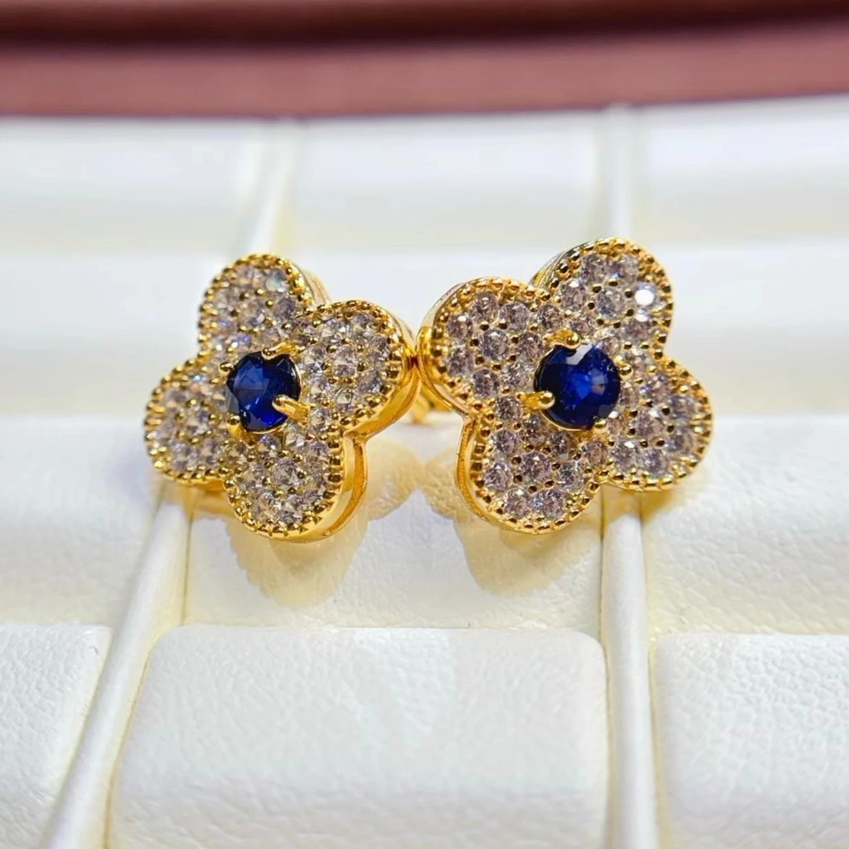 

Серьги-гвоздики с натуральным синим сапфиром, серьги-гвоздики из серебра 925 пробы для повседневного ношения, 4 мм, 0,6 карата, ювелирные изделия из натурального сапфира