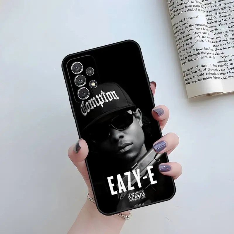 Eazy E NWA Legendary Rapper Phone Case Funda For Samsung S20 Lite S22 S30 Ultra S21 Fe S9 S10 E Plus Shockproof Back Cover