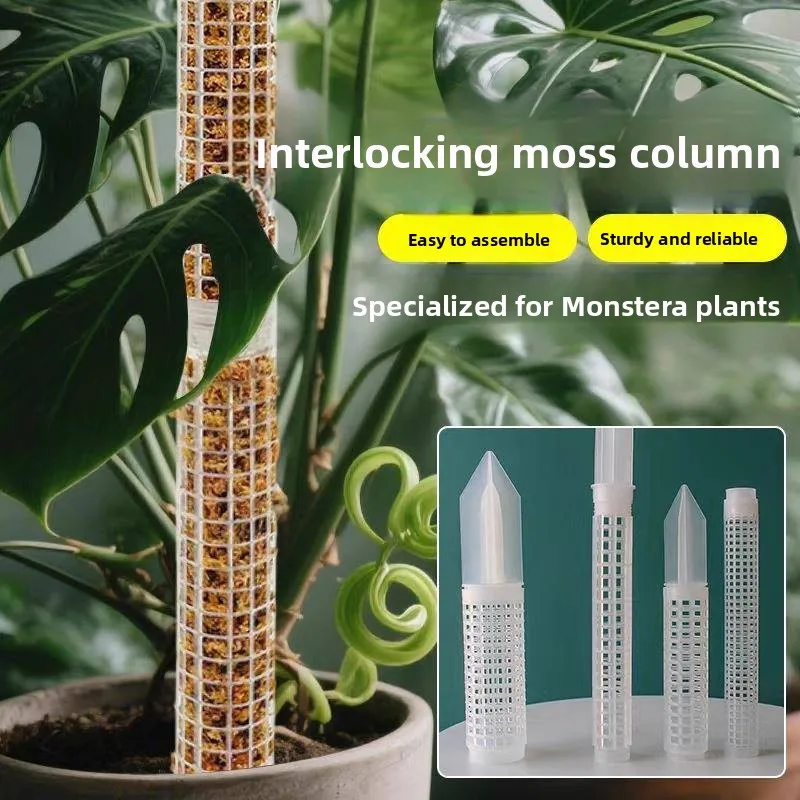 Green Ivy Climbing Support Frame Detachable Moss Column Special Heat Value Turtle Back Bamboo Vine Plant Support Bracket