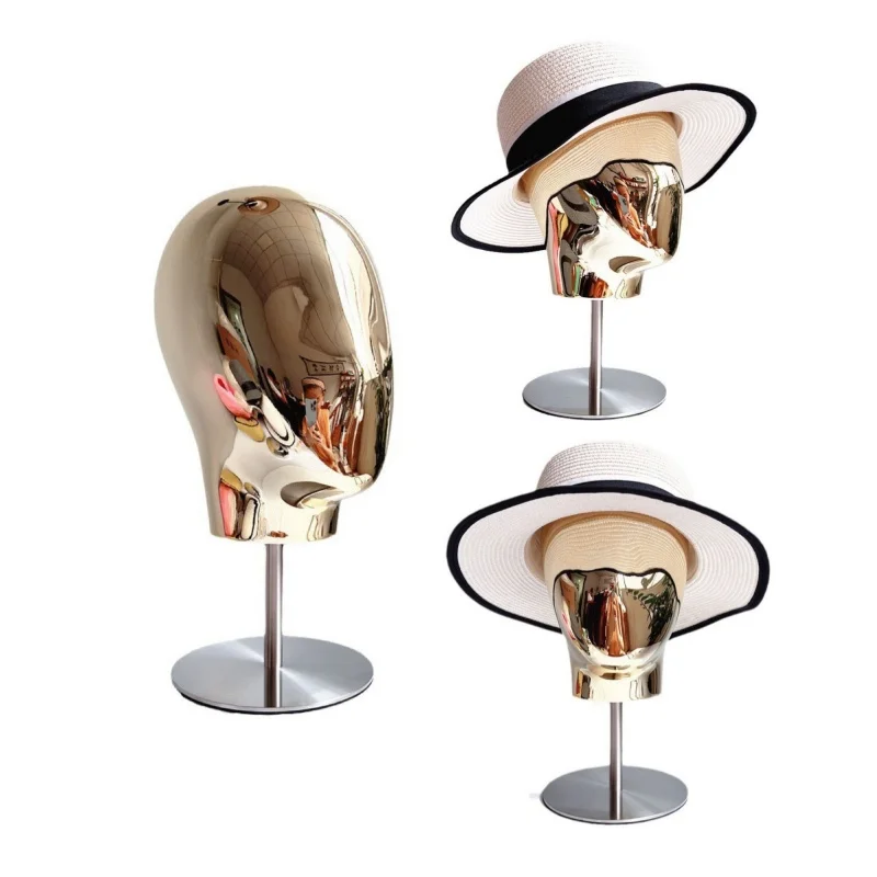 

Подставка для шляп, прочный круглый пьедестал, подставка для хранения шляп, модель головы манекена для розничной торговли, домашний стильный салон, настольный магазин
