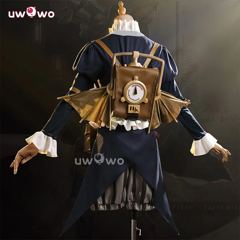 UWOWO Collab Series: Game Identity V Toy Merchant Anne Lester Paper Wings Cosplay Costume