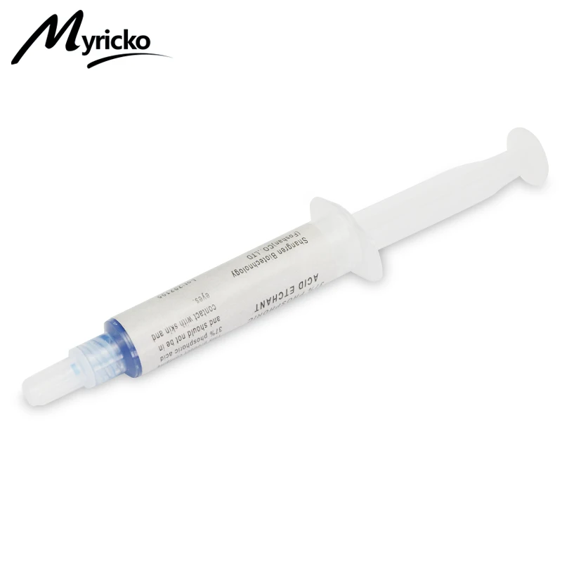 5ML/Syringe Dental Etchant Adhesive Etch Acid Etching Gel Agent 37% Phosphoric Acid Dentist Material Bond Teeth Glue