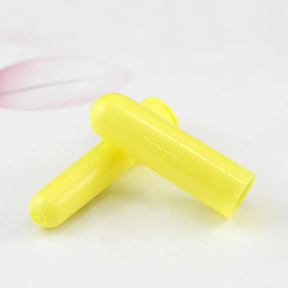

20Pcs Nasal Blank Tubes Refillable Essential Oil Aromatherapy Nose Tubes Portable Cotton Bar Sticks