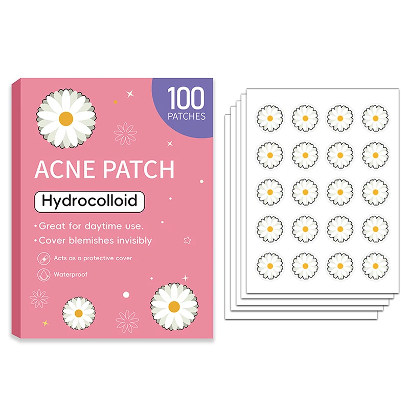 100pcs  Face Skin Care  Pimple Patch Invisible Professional Healing
