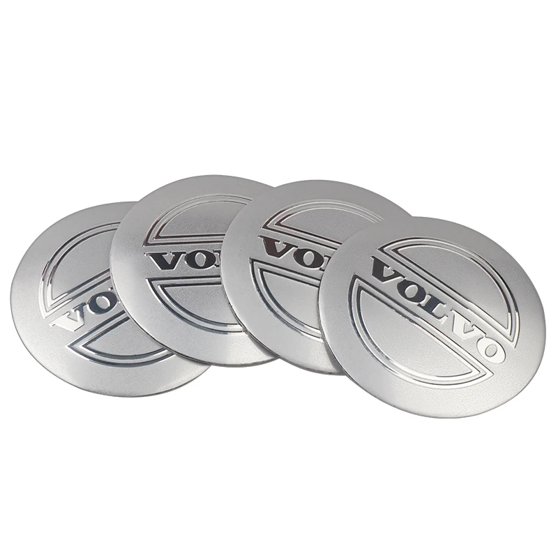 56/60MM Car Wheel Center Cap Hub Cap Sticker Accessory for Volvo V40 V50 S40 S80 XC60 S60 XC40 C40 V90 XC60 S90 S60L V60 AWD C30