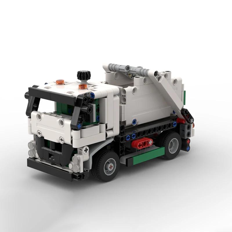 

406pcs MOC Skip Loader Truck Technical Model Building Blocks Architecture Toy Christmas Gifts Brick Kids Education DIY Creative