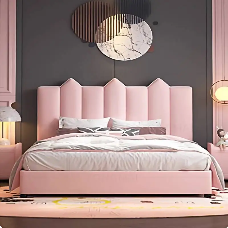 Normaal Wit Kinderbedden Minimalistisch Eenvoudig Luxe Houten Aangepaste Kinderbedden Enkel Ontwerp Modern Lettino Per Bambini Meubilair Thuis