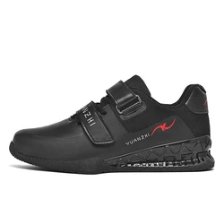 Men Weightlifting Squat Original Deadlift Training Professional Shoes Sneakers Non Slip High-Quality Sports Weightlifting Shoes