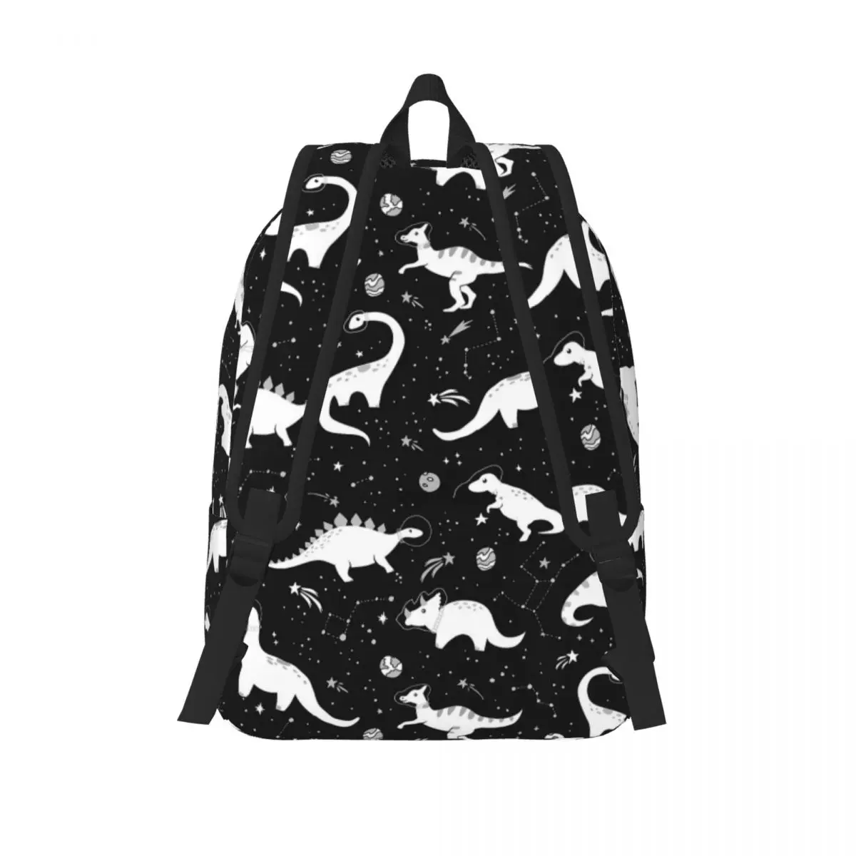 Mochila Space Dinosaurs para estudiantes de secundaria primaria, mochila bonita para adolescentes, mochila de día para senderismo