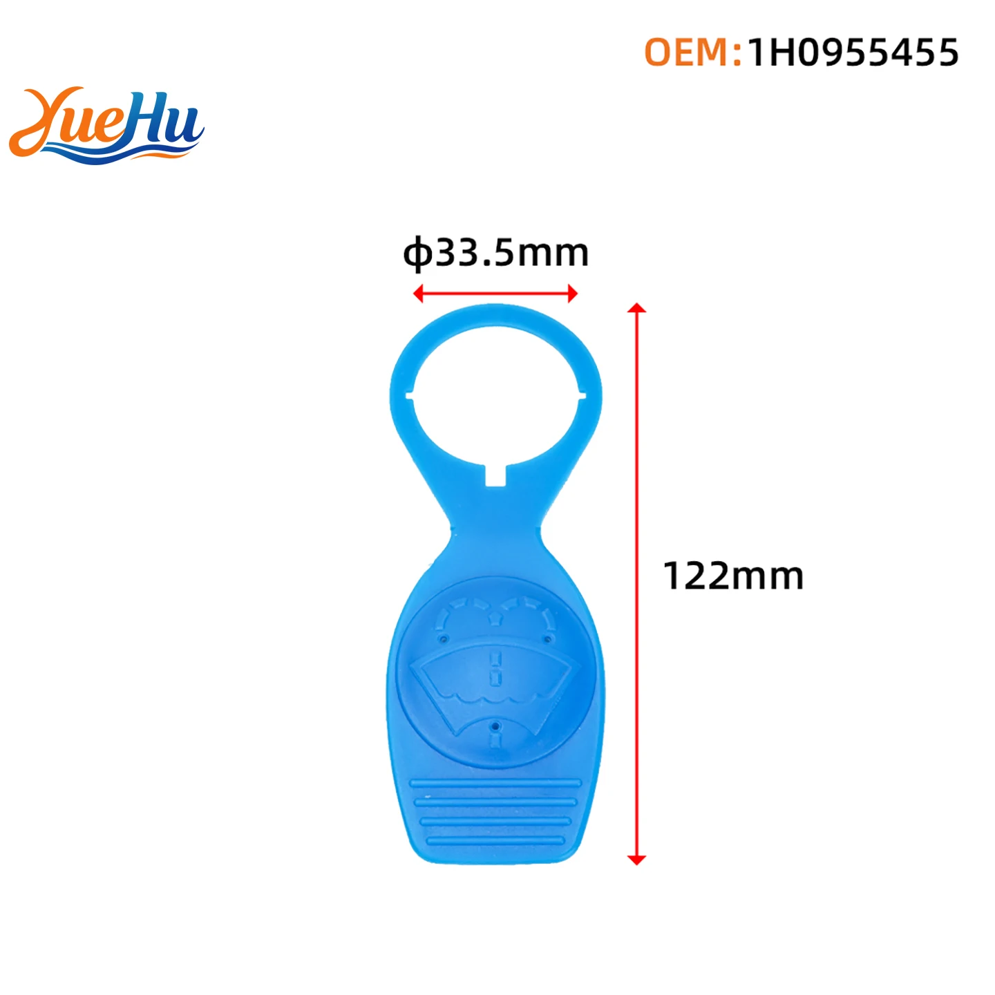 YUEHU 2PCS Windshield Wiper Washer Fluid Reservoir Tank Cap 1H0955455 For Audi A8 TT R8 VW Jetta Passat Golf 400955277