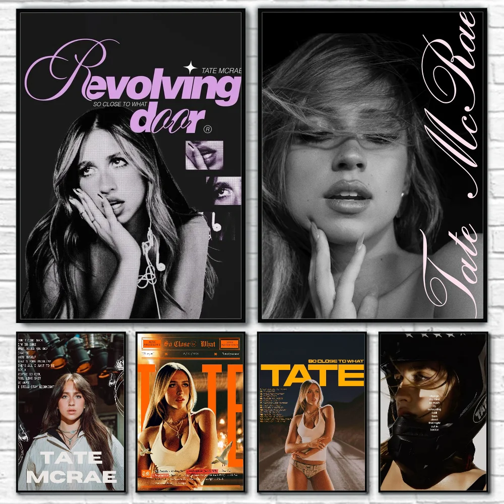 

Singer Tate McRae So Close to What Poster Wall art print art suitable for living room bedroom bar parlor home decoration gift