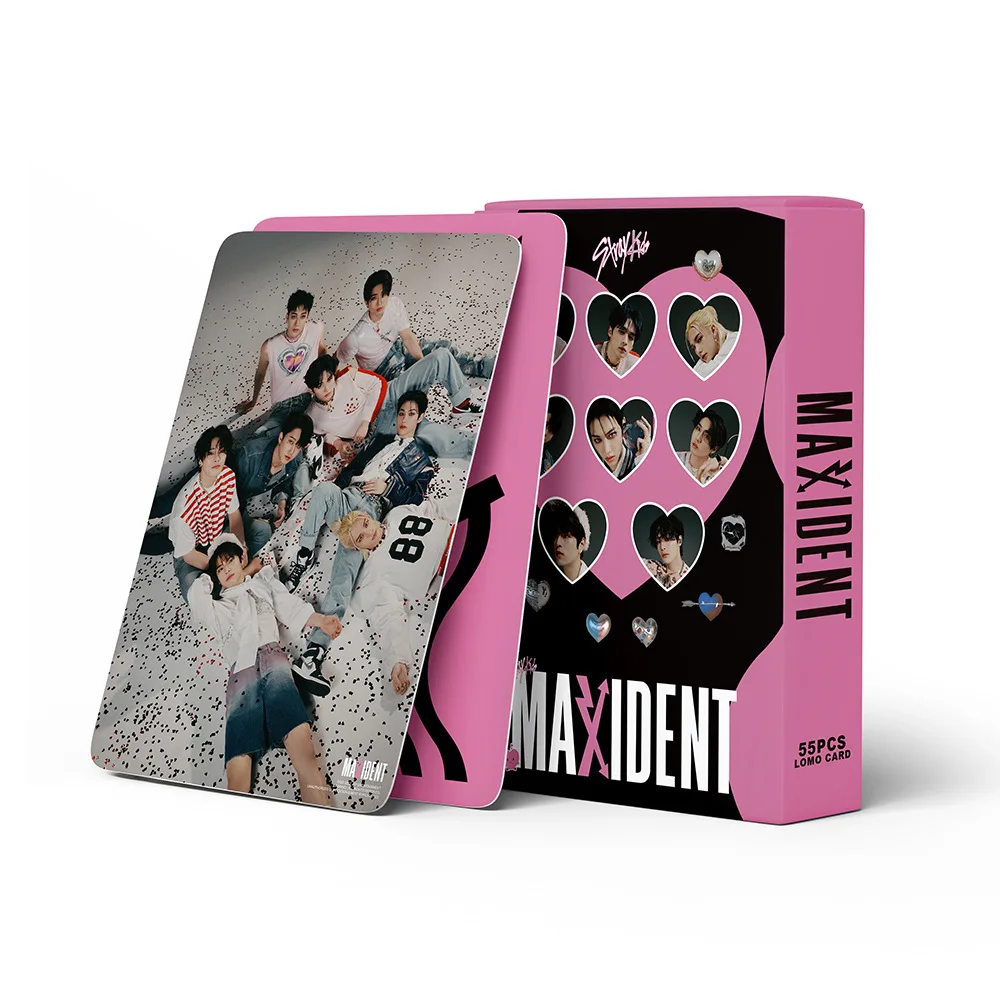 Kpop Group Druo Cards, MANIAC Photocard, New Album Photo Print Cards Set, GérCollection, 55Pcs