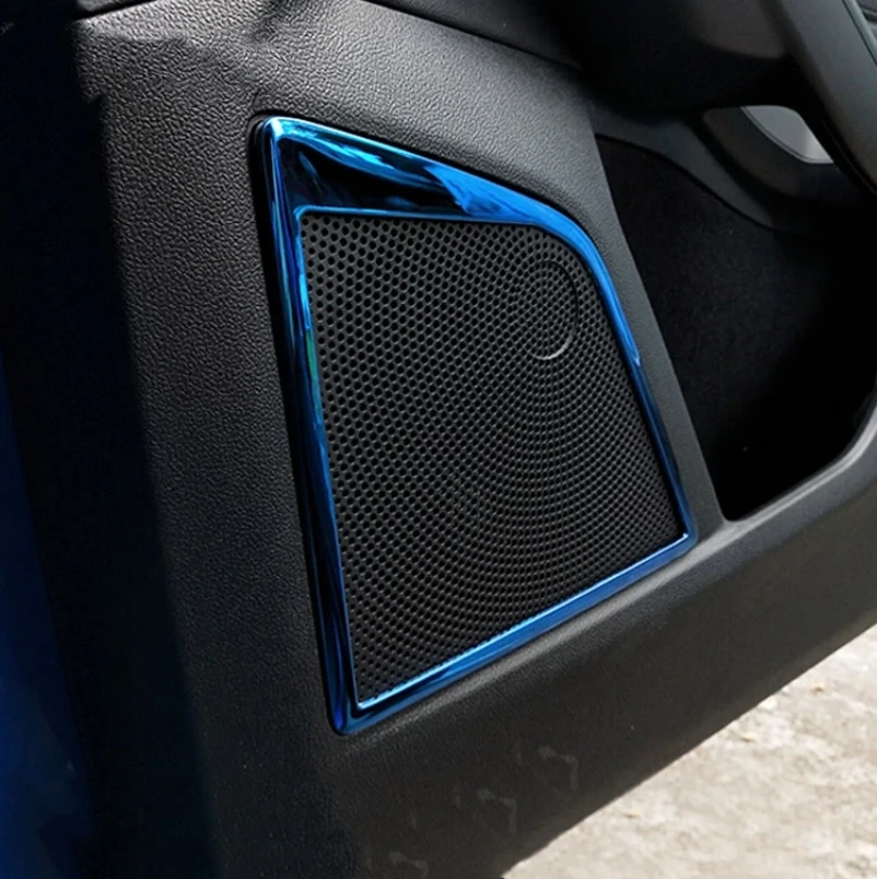 

Аксессуары для Ford Focus MK4 2019-2022, дверной динамик, аудиодинамик, декоративная крышка, накладка, Стайлинг автомобиля