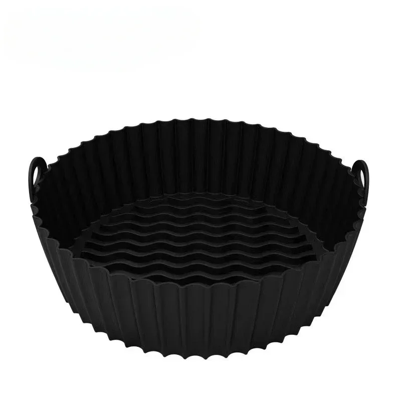 Silicone Air Fryer Liners Food SafeReusable Air Fryer Silicone Liners Air Fryer Silicone Pot Non Stick Oven Kitchen Accessories
