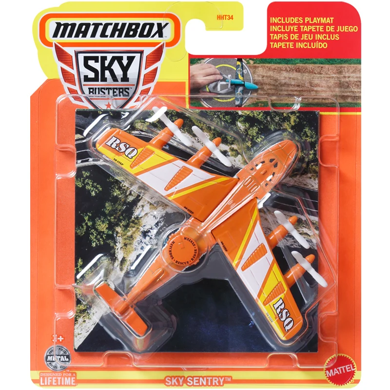 

Genuine Special Sales New Matchbox HHT34 Sky Busters Wave 4N Airplanes Helicopters Jets 1:64 Scale Die-Cast Aircraft Vehicle Toy