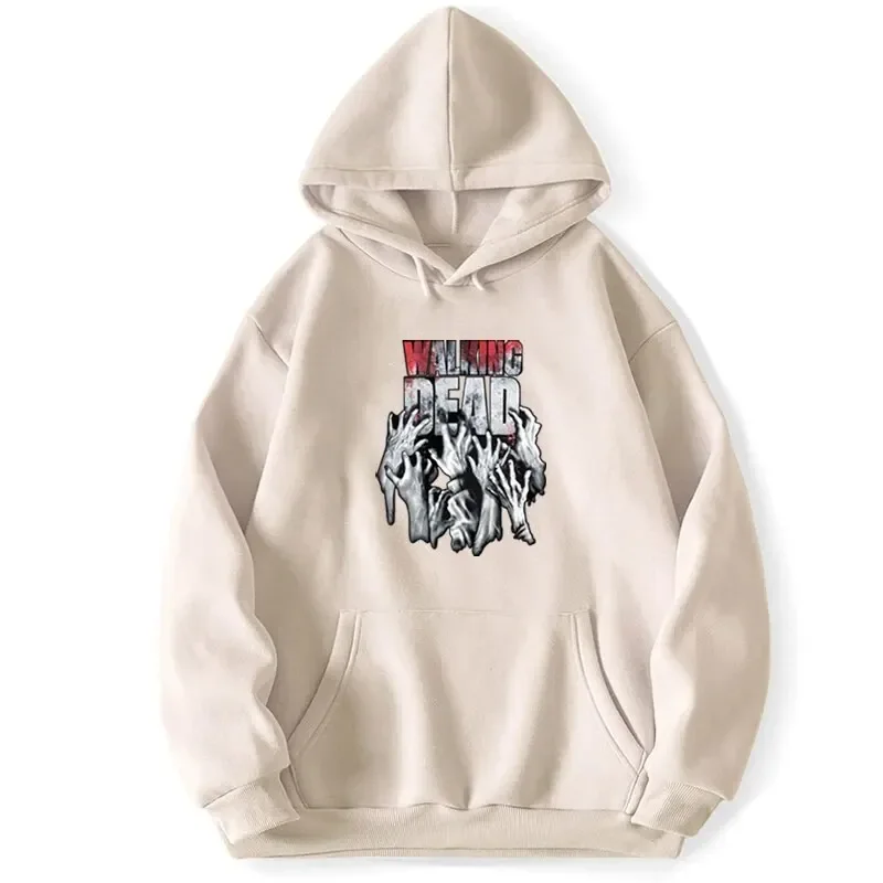 بلوزات عصرية للرجال بأكمام طويلة بلوفرات هاراجوكو غير رسمية رائعة ملابس الشارع الشهير Y2k جديد Txt Act وعد الهيب هوب هوديس #3