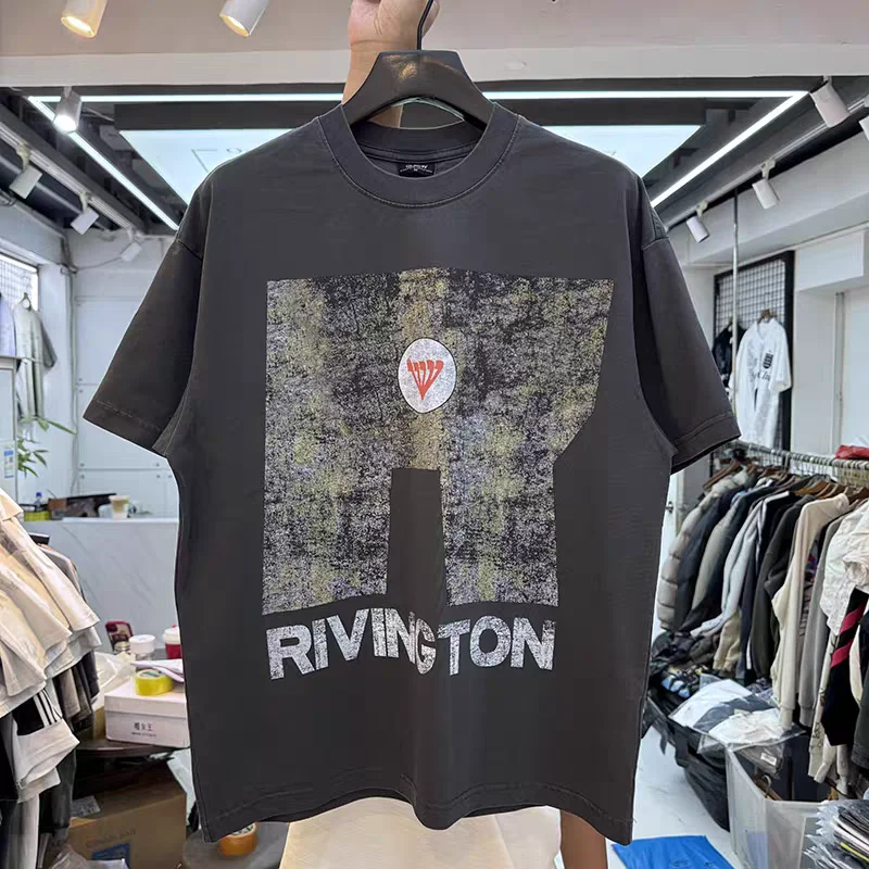 RRR123 lettre slogan rétro vintage T-shirt hommes femmes style d'été RRR-123 T-shirt top t-shirts