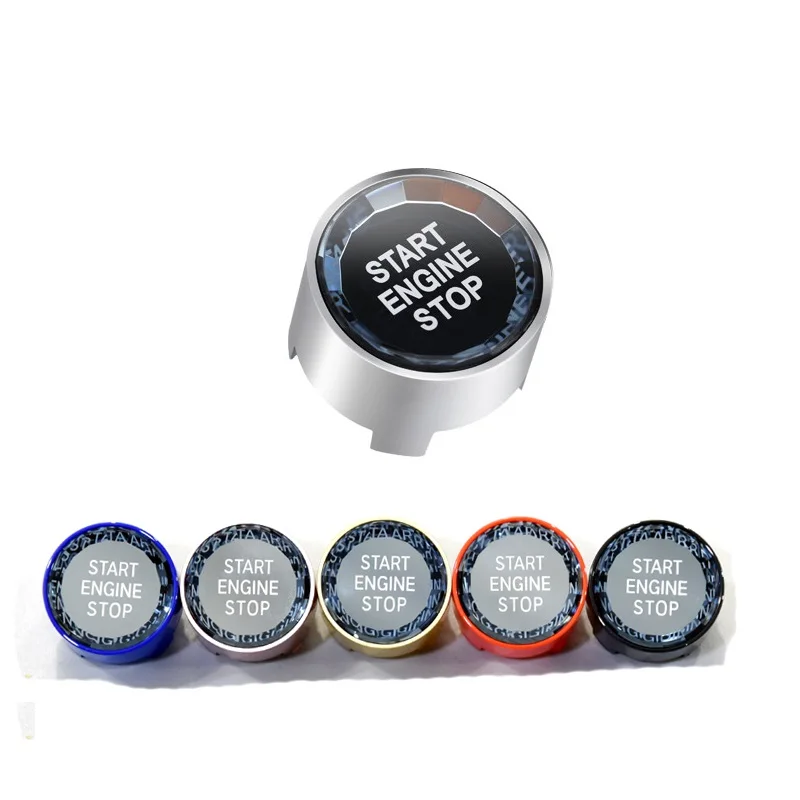 For BMW X1 X2 X3 X5 X6 F20 F21 F22 F23 F30 F34 F10 Crystal Engine Start Stop Button One - Click Start Button Modification
