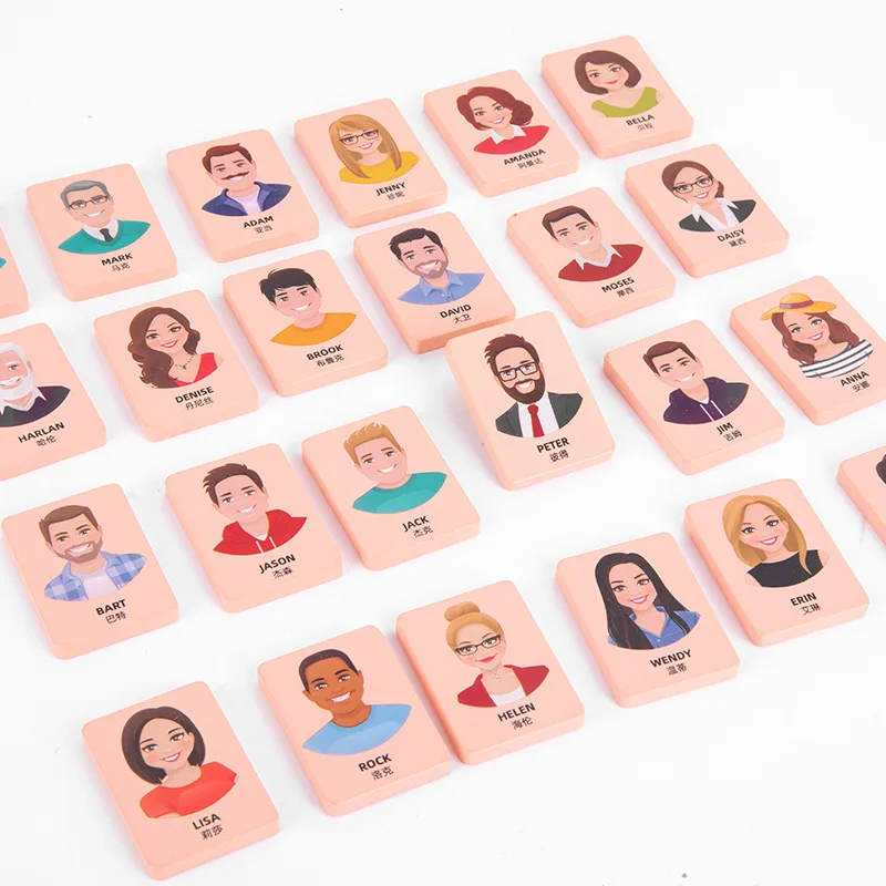 Family Guessing Games Guess Who Am I Classic Board Game Toys Memory Training Parent Child Leisure Time Party Indoor Games