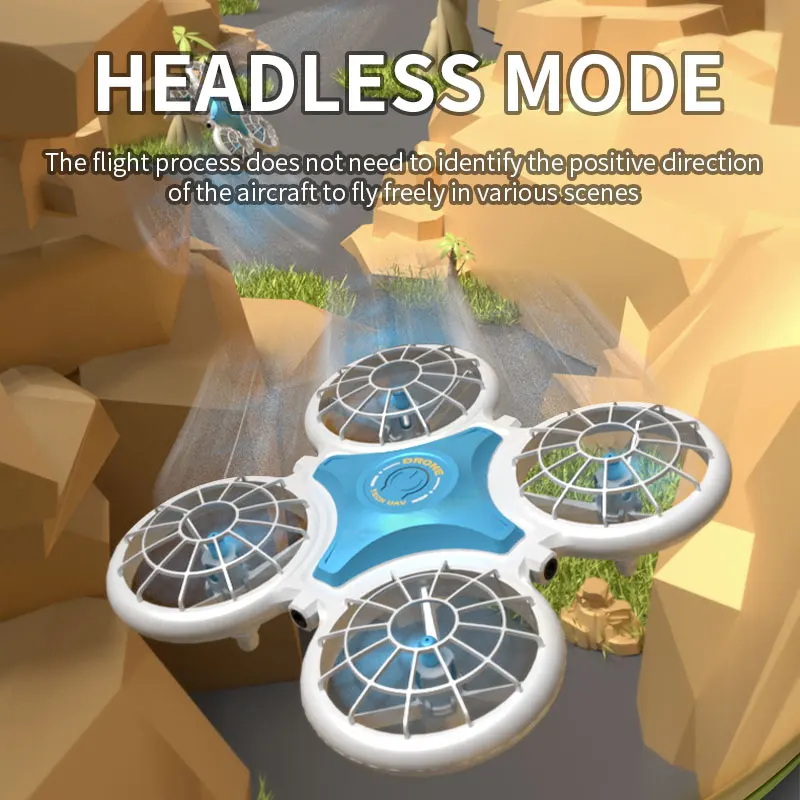 Dyi mini drone flash 3d flip 2.4g 4ch helicóptero de controle remoto altitude hold rc quadcopter aeronaves brinquedos para crianças
