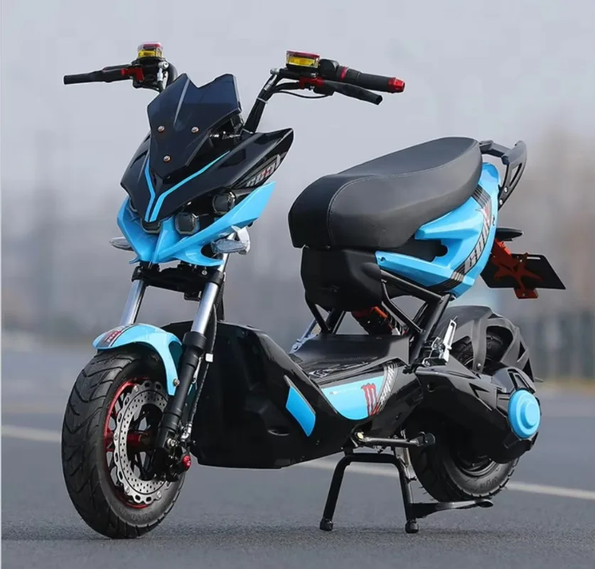 

2025 New Style Electric Motorcycle Off-Road Electric Scooter With Hydraulic Oil Brake 48v Steel Frame Smart Electronic Type 1 So