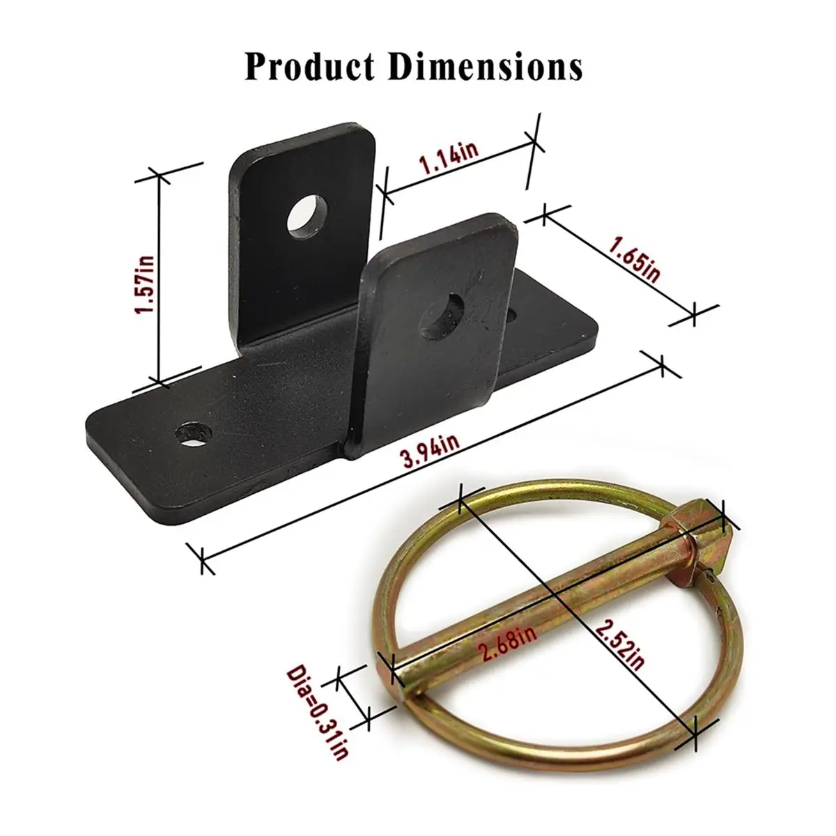 2026 New Tool Quick-Release Bucket Hooks, 4-Pack Heavy Duty Bucket Holder Set,Heavy-Duty Steel Wall-Mount Bucket Holders.