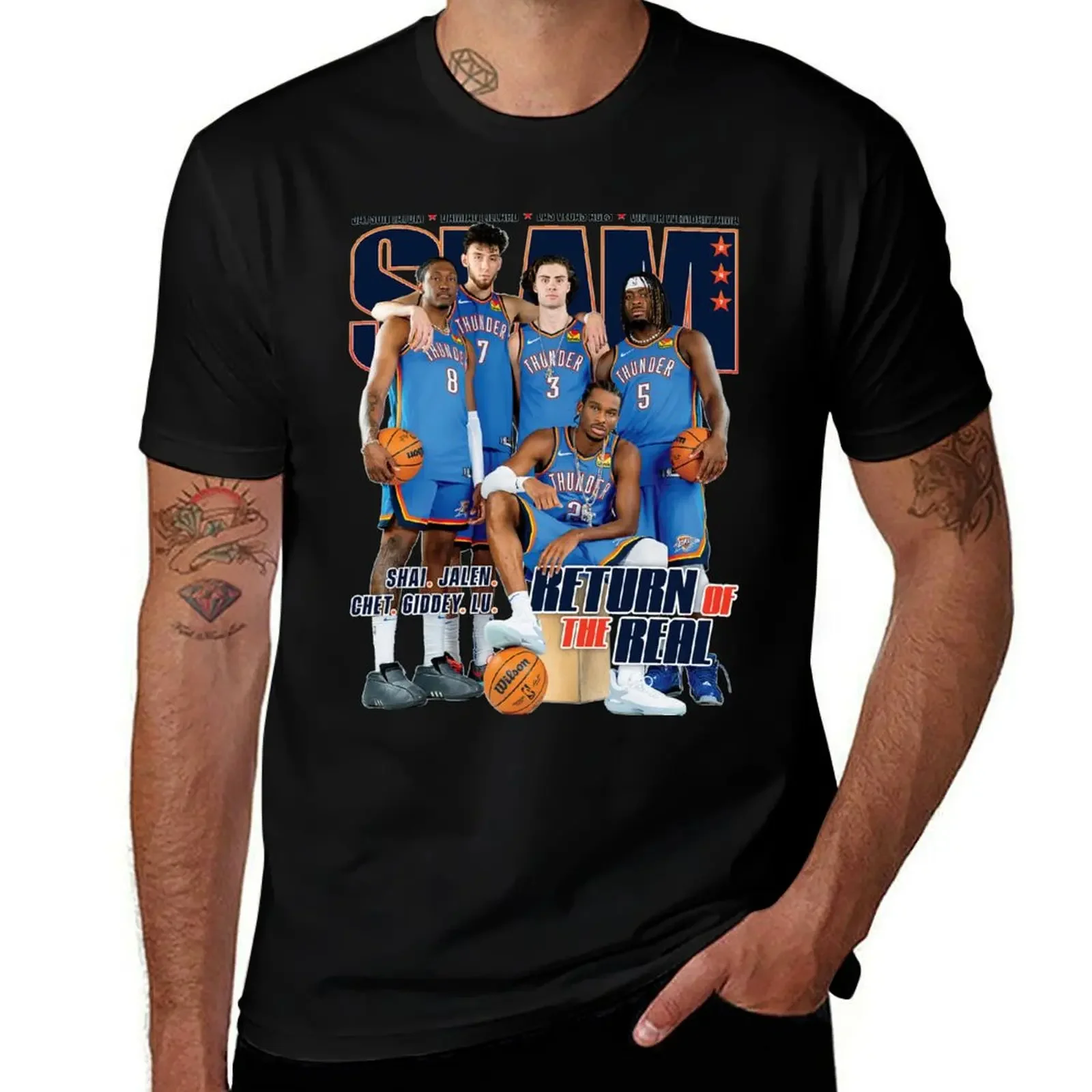 

Slam Return Of The Real T-Shirt Anime t-shirt plus sizes luxury designer tee shirts for men