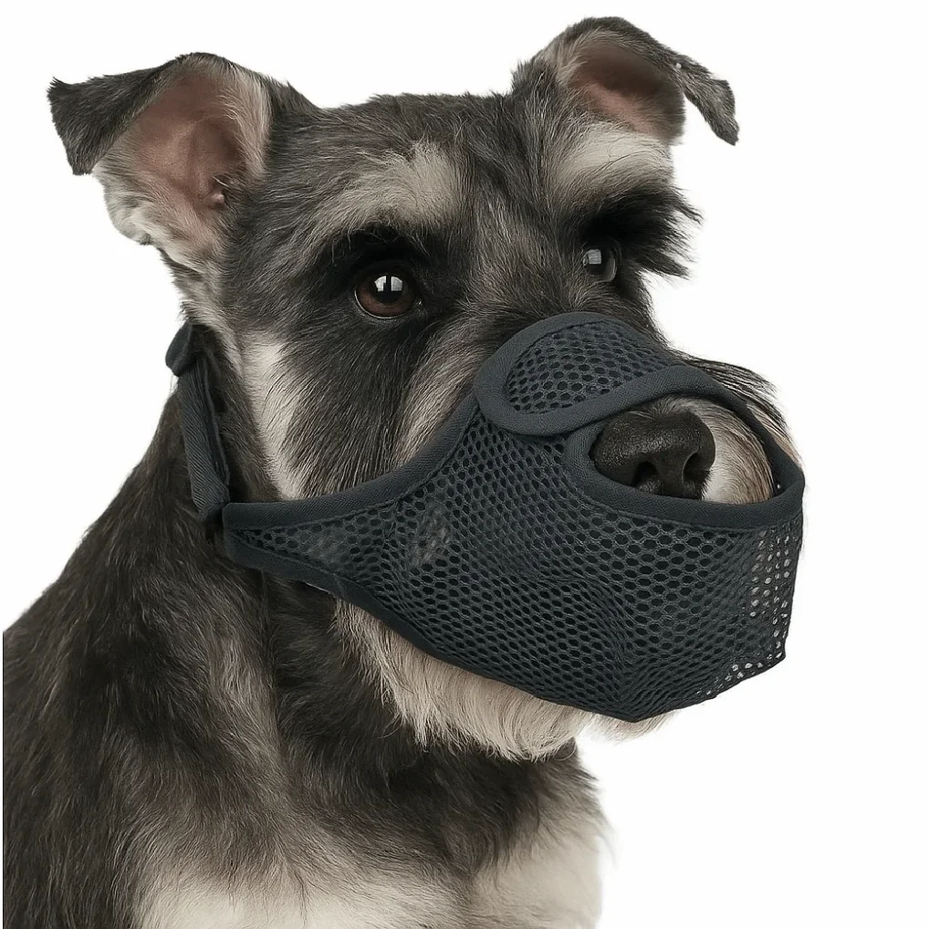 Breathable Mesh Dog Muzzle 2