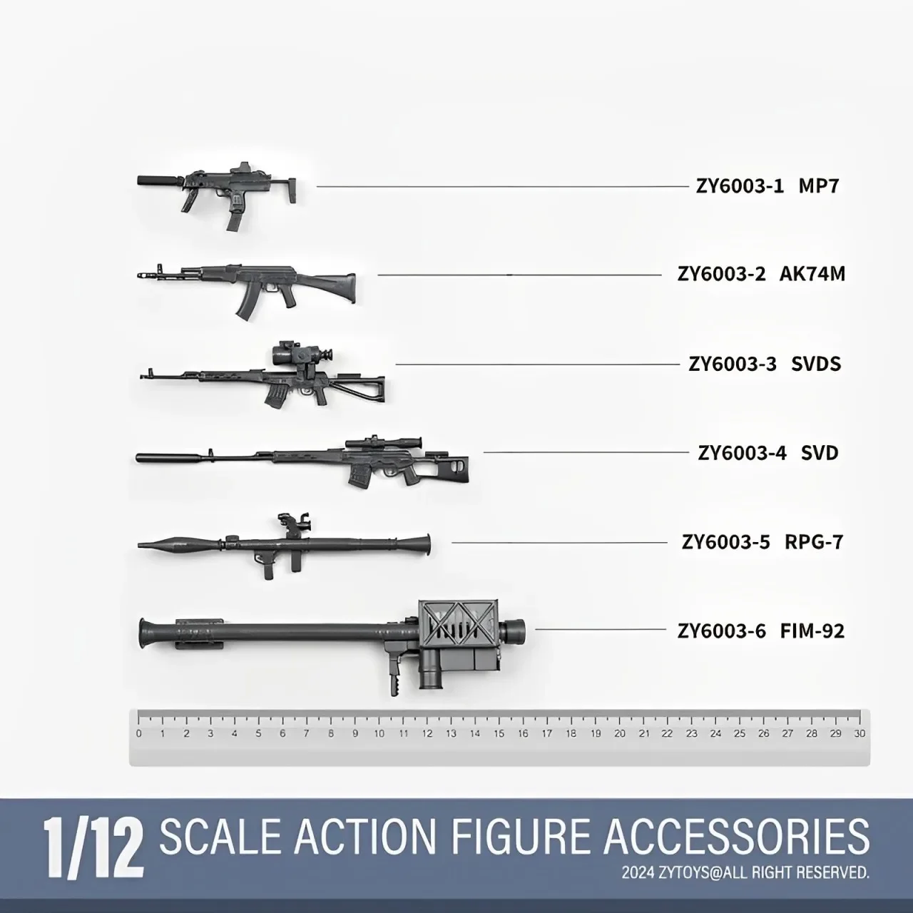 Lot Of 6Pcs AK47 Sv…