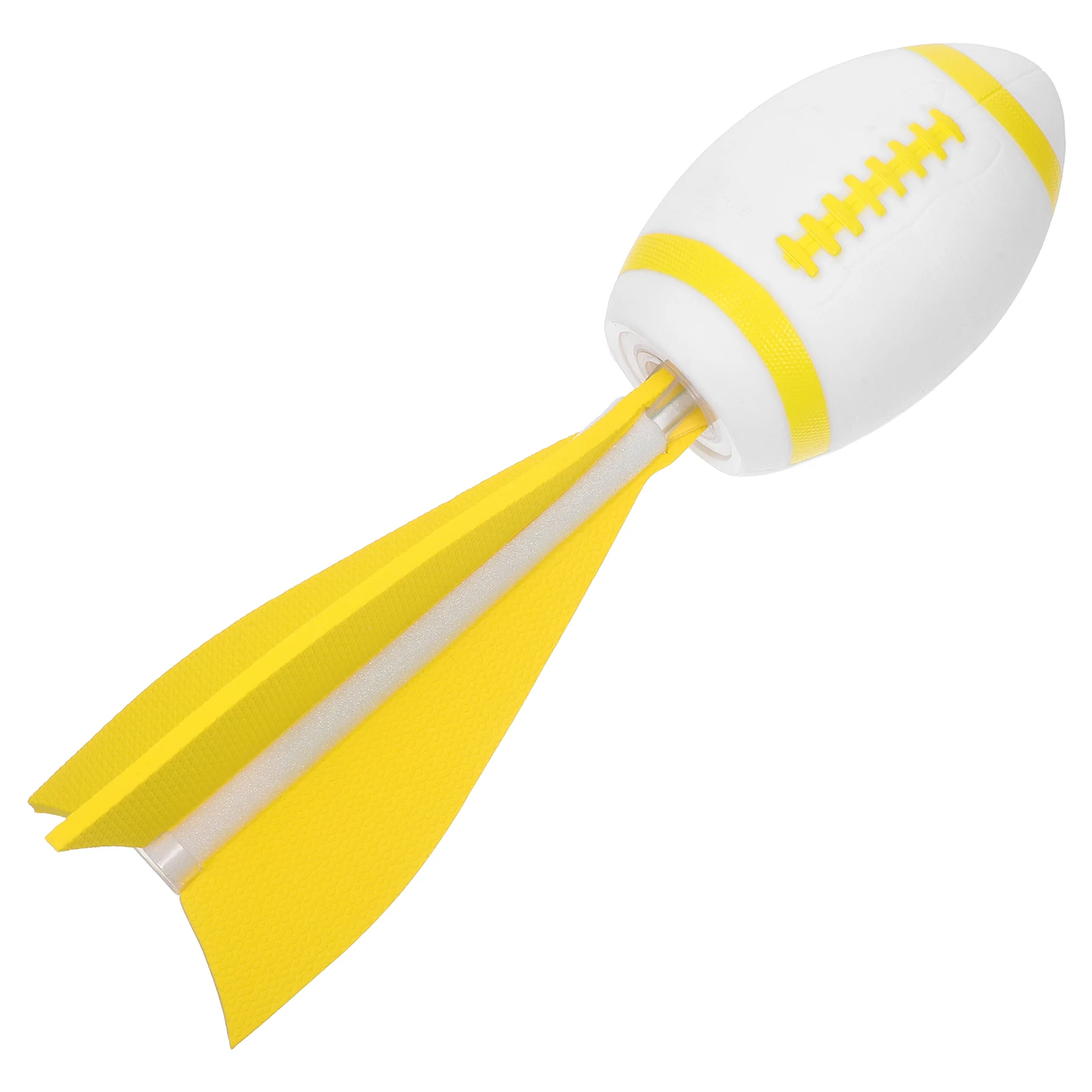 كرة الرجبي الطائرة المتغيرة الألوان المتوهجة ألعاب كرة القدم الداكنة كرات القدم البيضاء لألعاب الأطفال