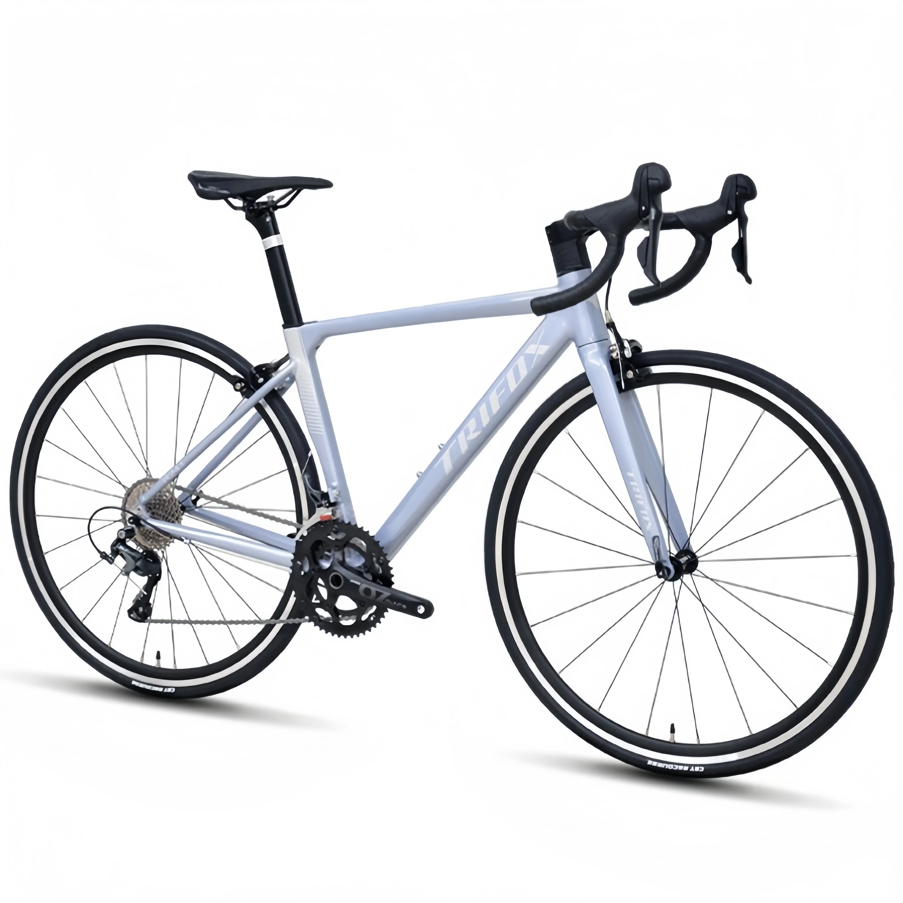 

For / New 20 Speed Aluminum Alloy Frame Road Bike U Brake 700*25C Tire Ordinary Pedal Tailless Frame Racing Bicycle For Adult Ci