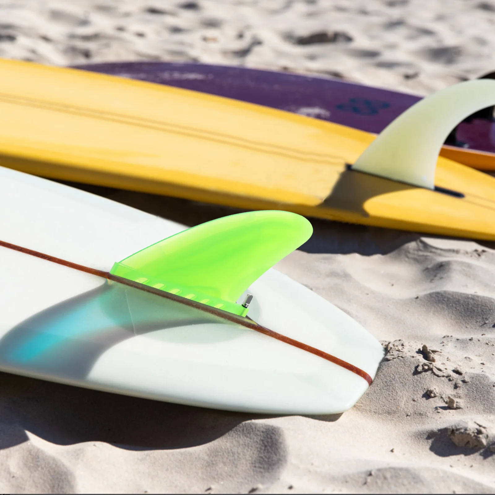 

1pc Surfboard Replacement Fin Paddle Board Water Separator Detachable Balance Design Tpu Material Lightweight Durable Easy