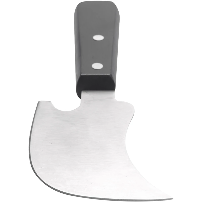 Cuchillo de cuarto de Luna para varilla de soldadura de recorte de suelo de vinilo, herramienta de soldadura de vinilo